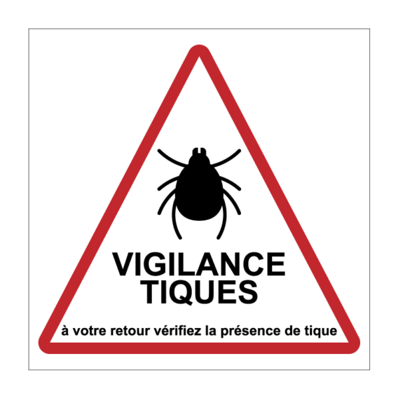 Image de couverture - Promeneurs, attention aux tiques !