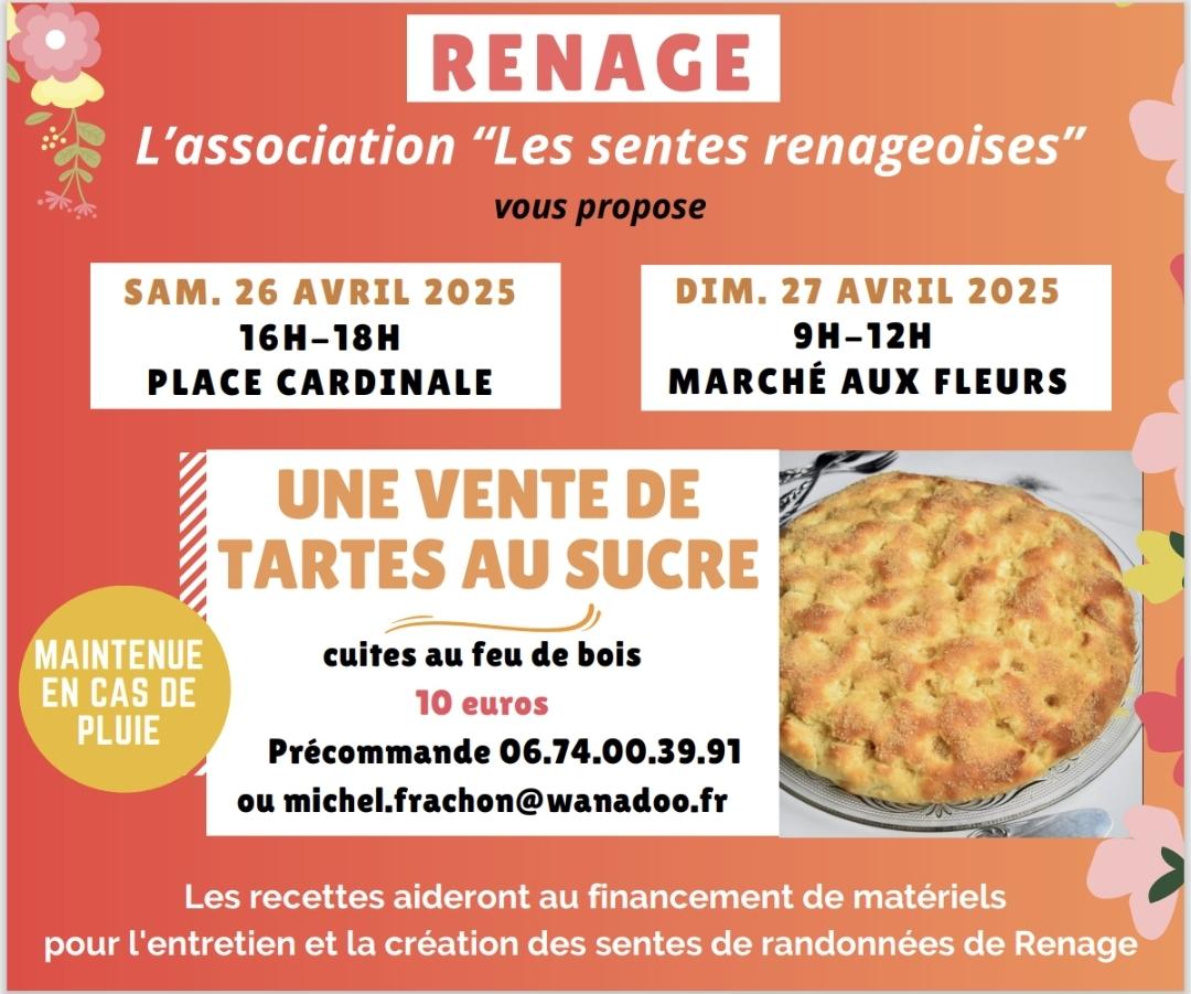 Image de couverture - [🥧VENTE DE TARTES AUX SUCRE CUITES AU FEU DE BOIS]