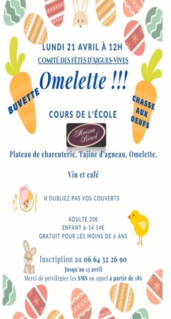 Image de couverture - OMELETTE DE PAQUES !