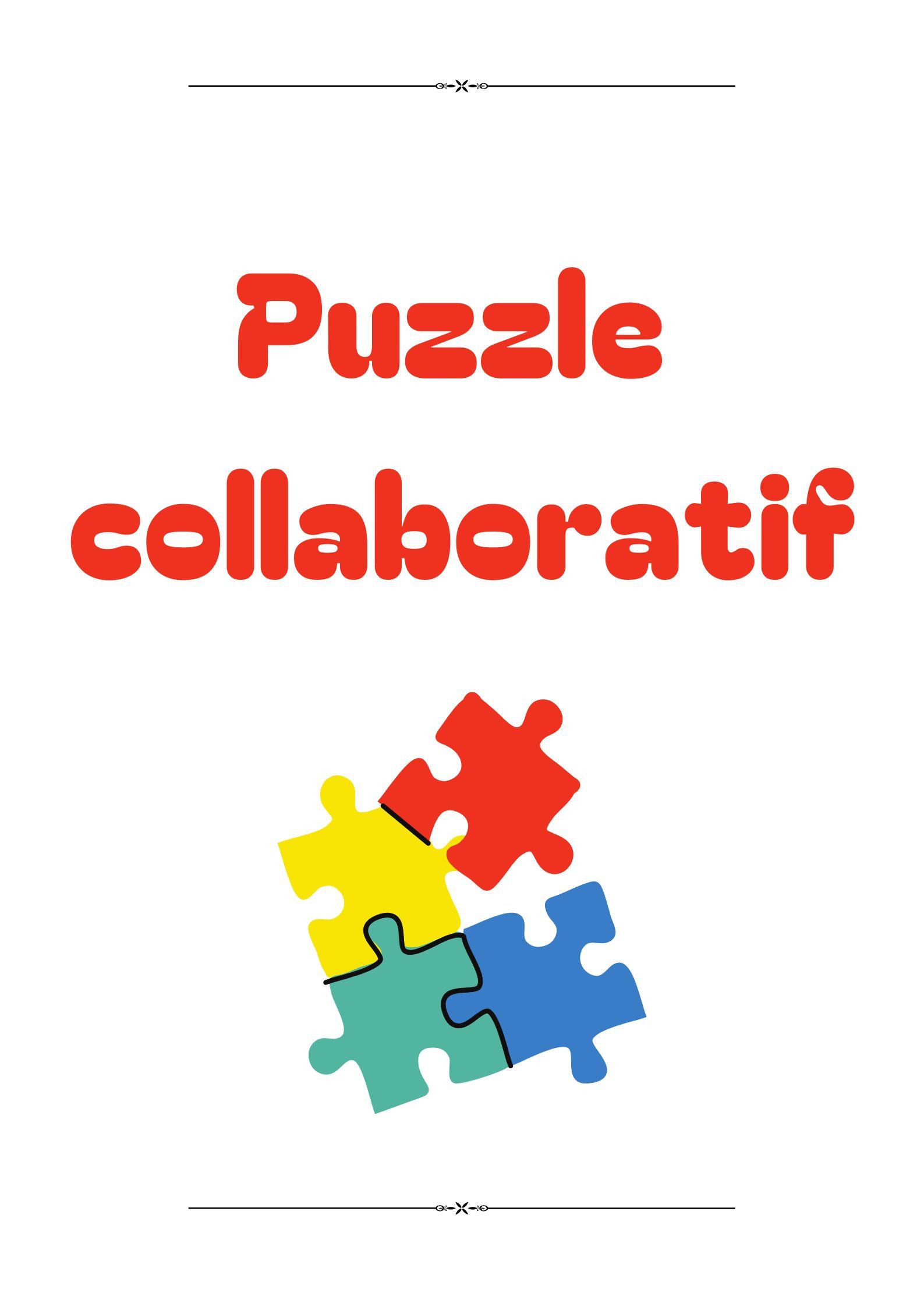 Image de couverture - Puzzle collaboratif à la médiathèque de Léran