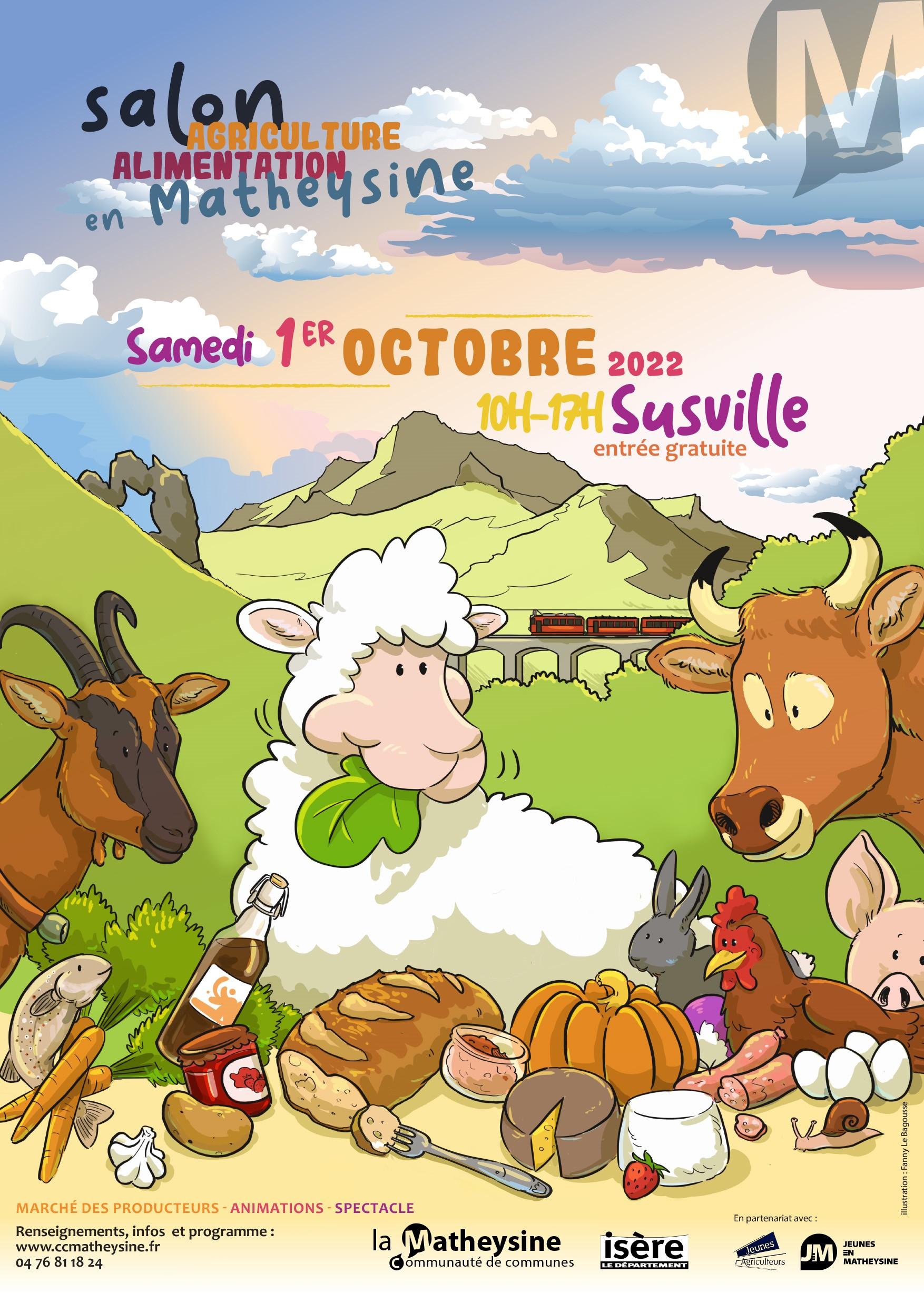 Image de couverture - Salon de l'agriculture et de l'alimentation en Matheysine