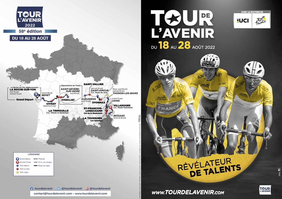 Image de couverture - Le Tour de l'Avenir passera à Reyvroz le 26 août 2022
