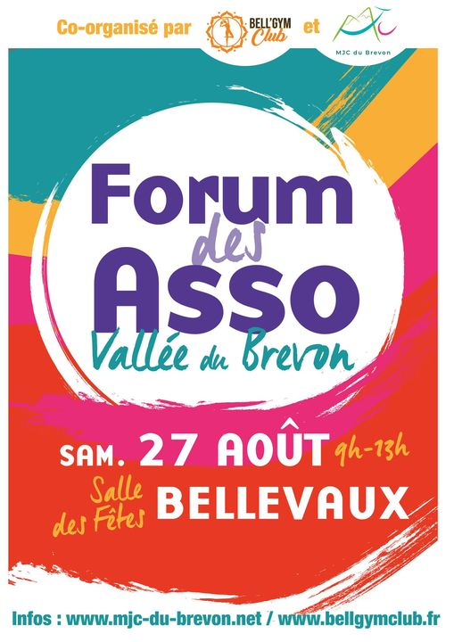 Image de couverture - Forum des associations à Bellevaux samedi 27 août