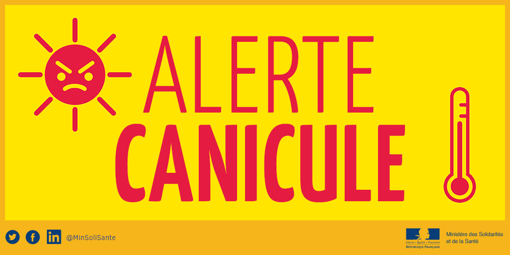 Image de couverture - Alerte Canicule - Adoptez les bons réflexes !