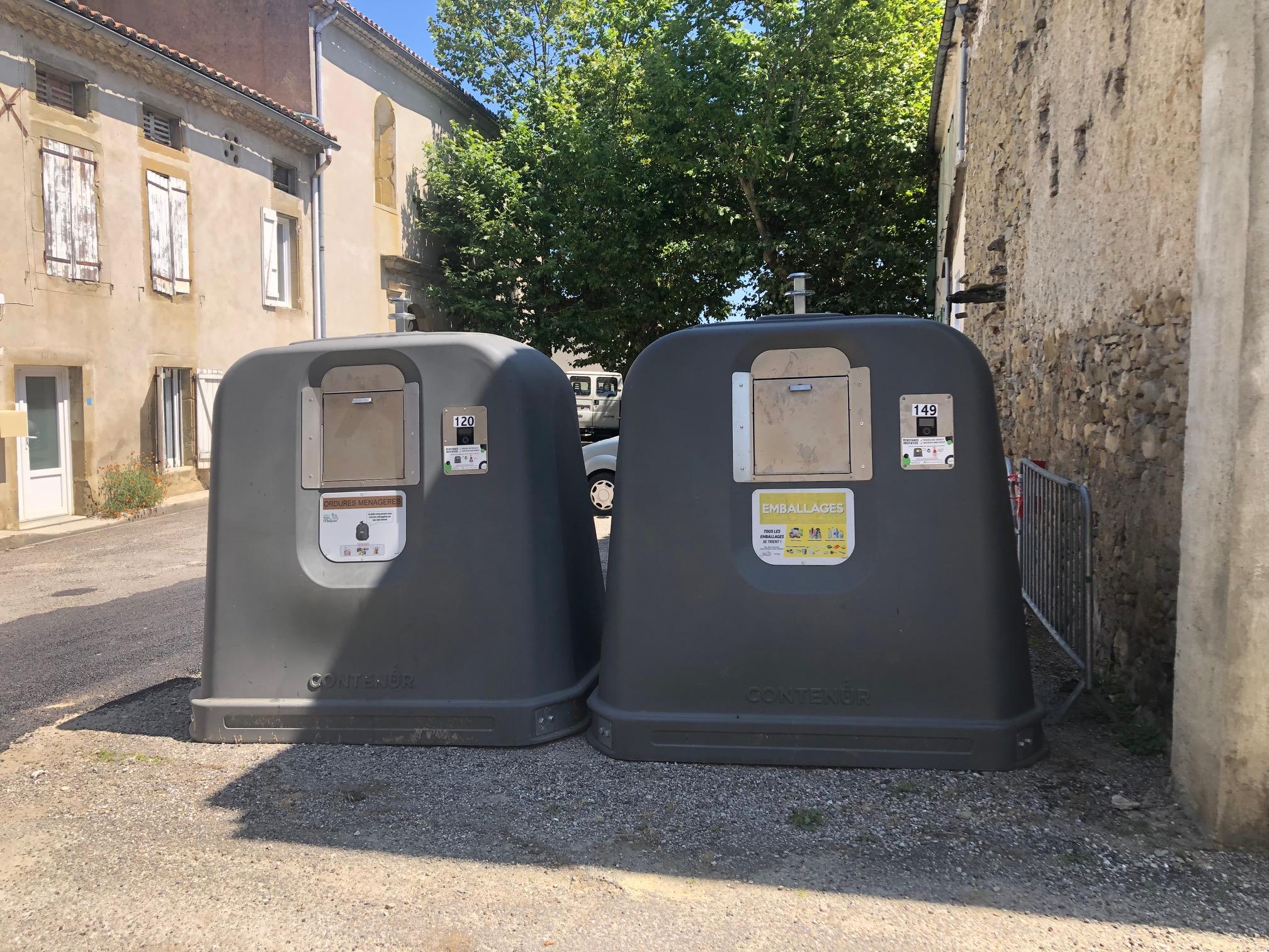 Image de couverture - Nouveaux conteneurs à déchets