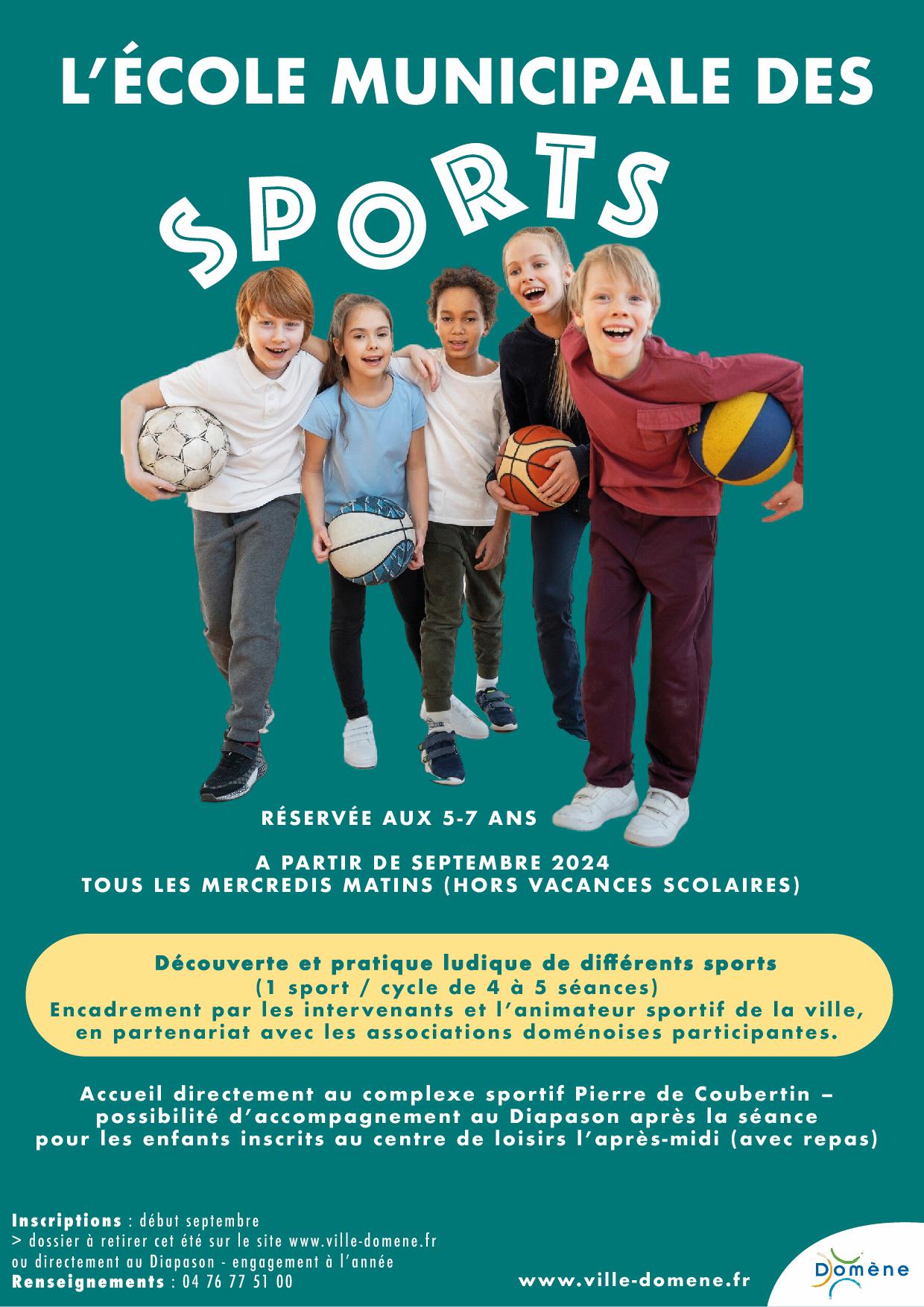 Image de couverture - Ecole Municipale des Sports