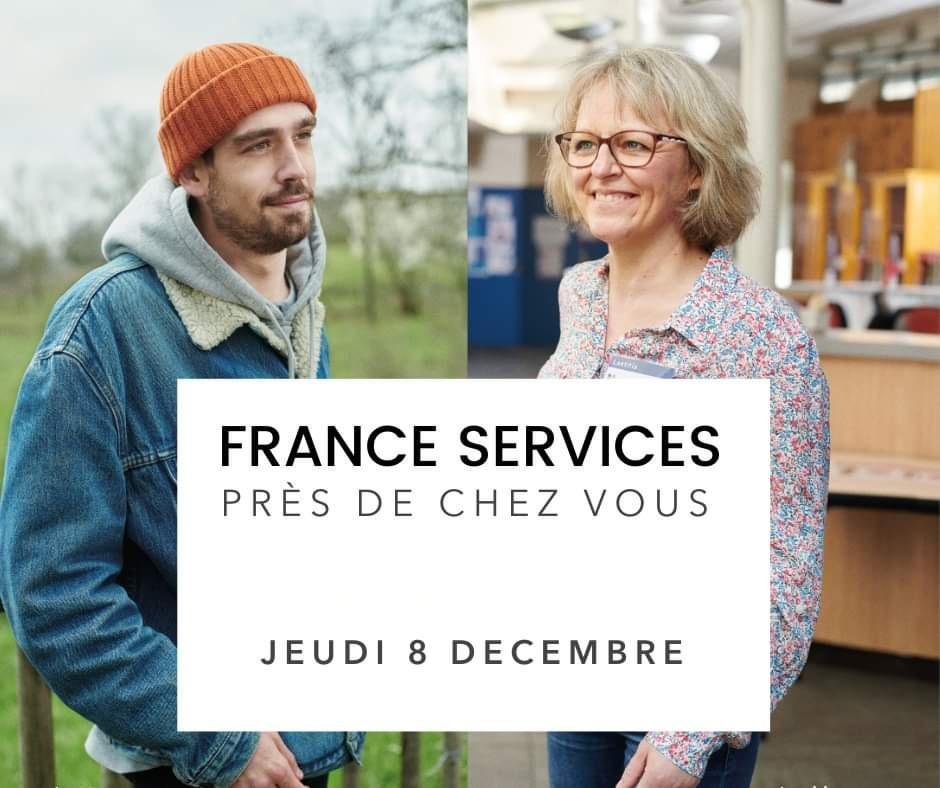 Image de couverture - France Services jeudi 8 décembre de 9h30 à 12h30