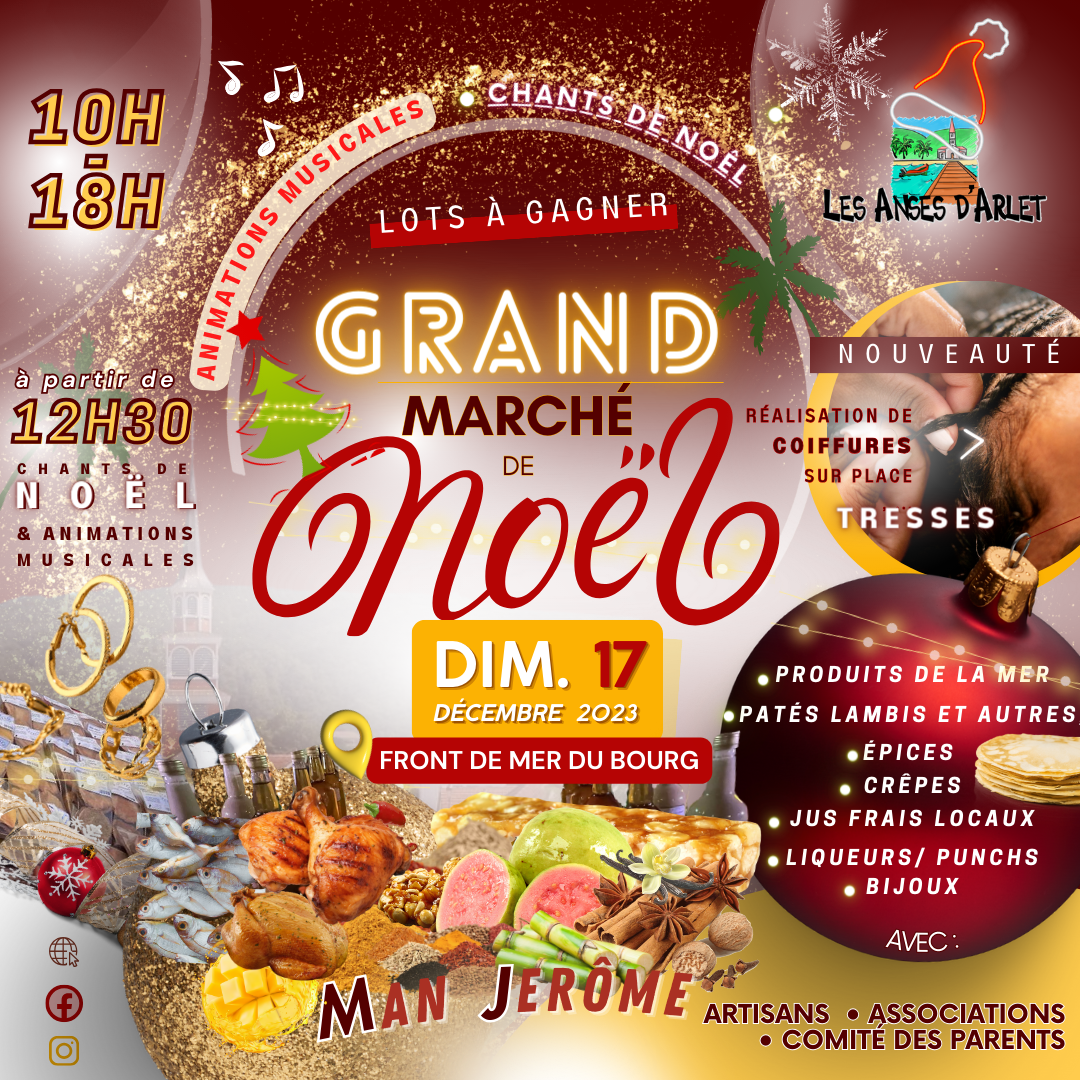 Image de couverture - GRAND MARCHE DE NOEL | Dimanche 17 déc. 2023 | 10H-18H