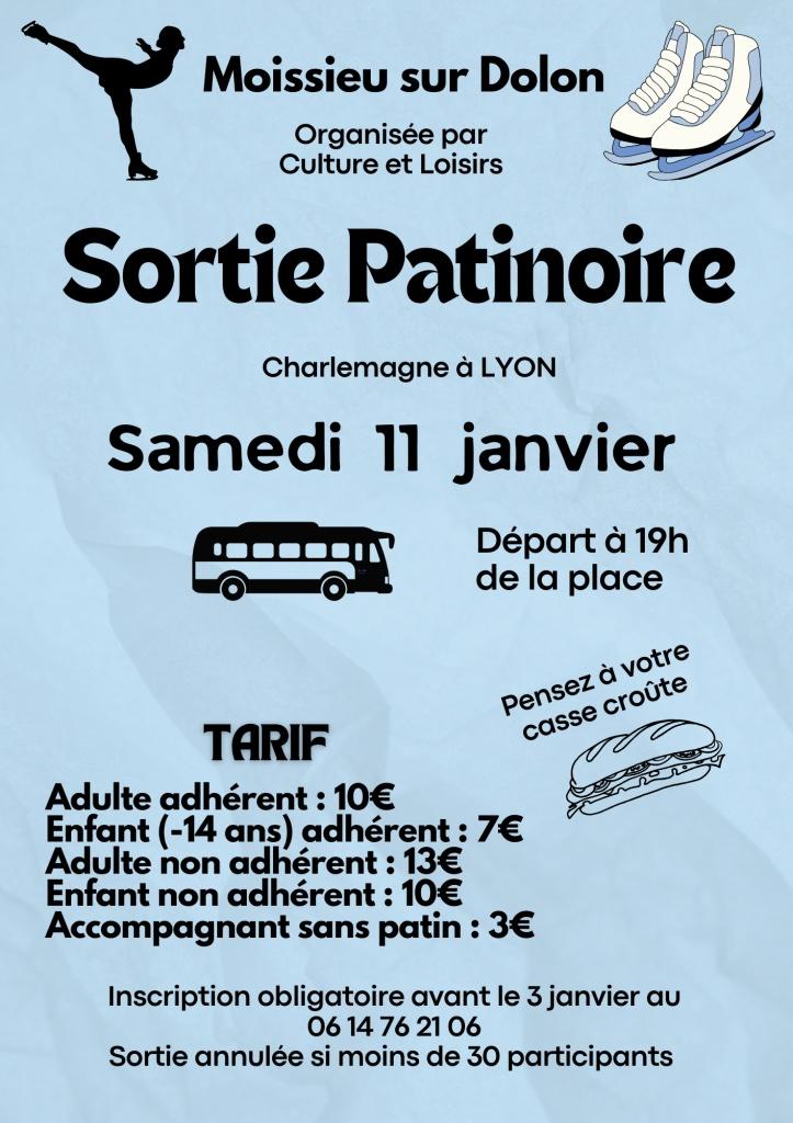 Image de couverture - Sortie patinoire de Culture et Loisirs