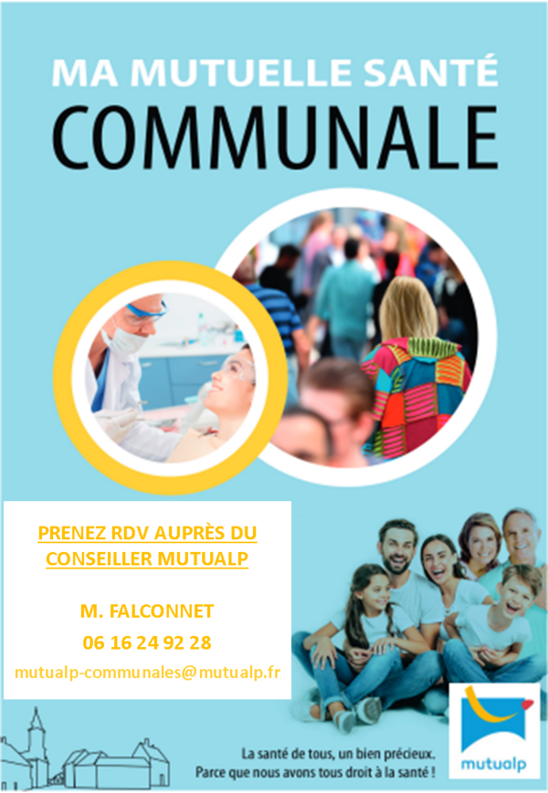 Image de couverture - Permanence Mutualp : Mardi 4 février - sur rdv préalable auprès de M. Falconnet, représentant Mutualp