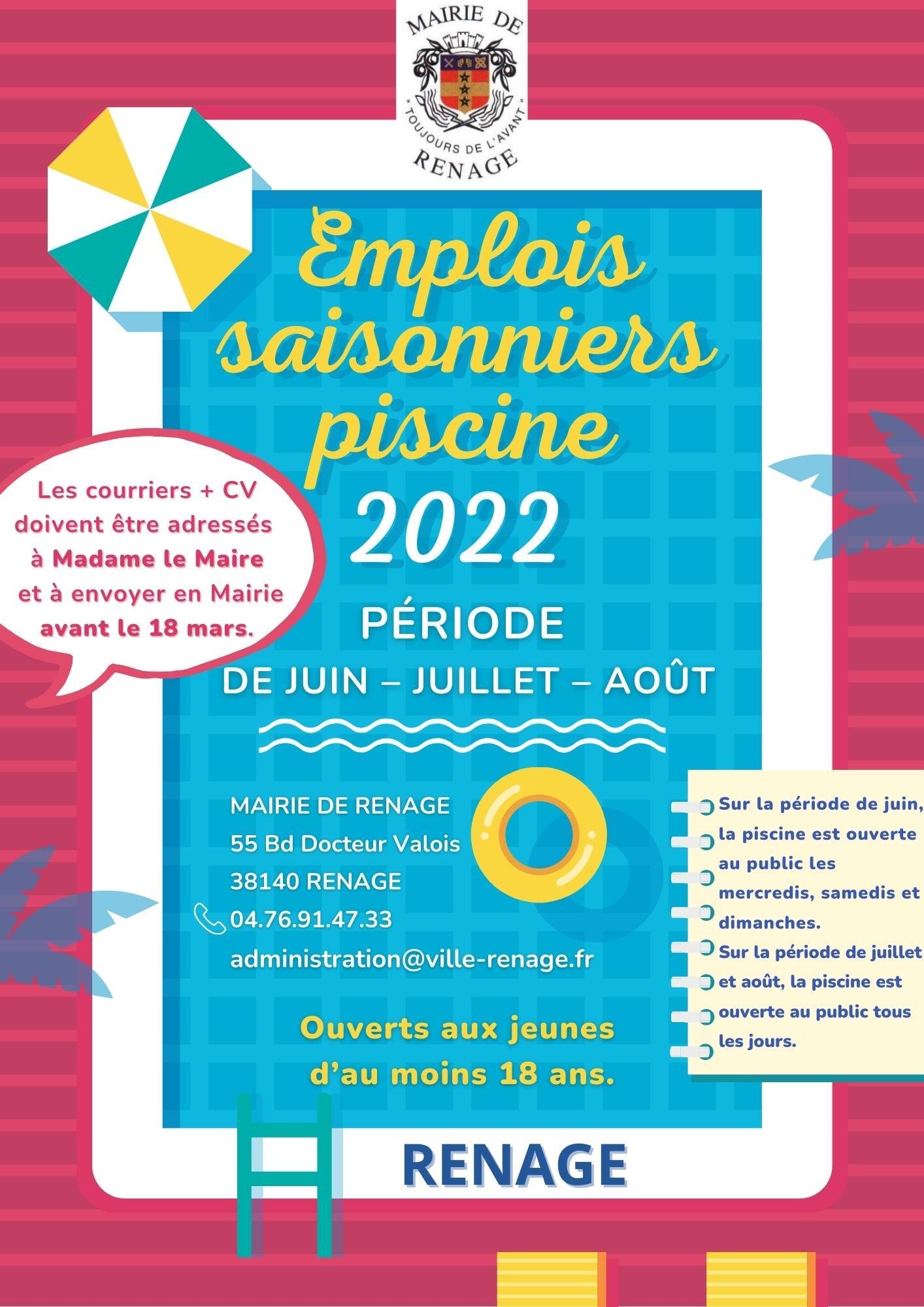 Image de couverture - [EMPLOIS JEUNES- ETE 2022🌞]