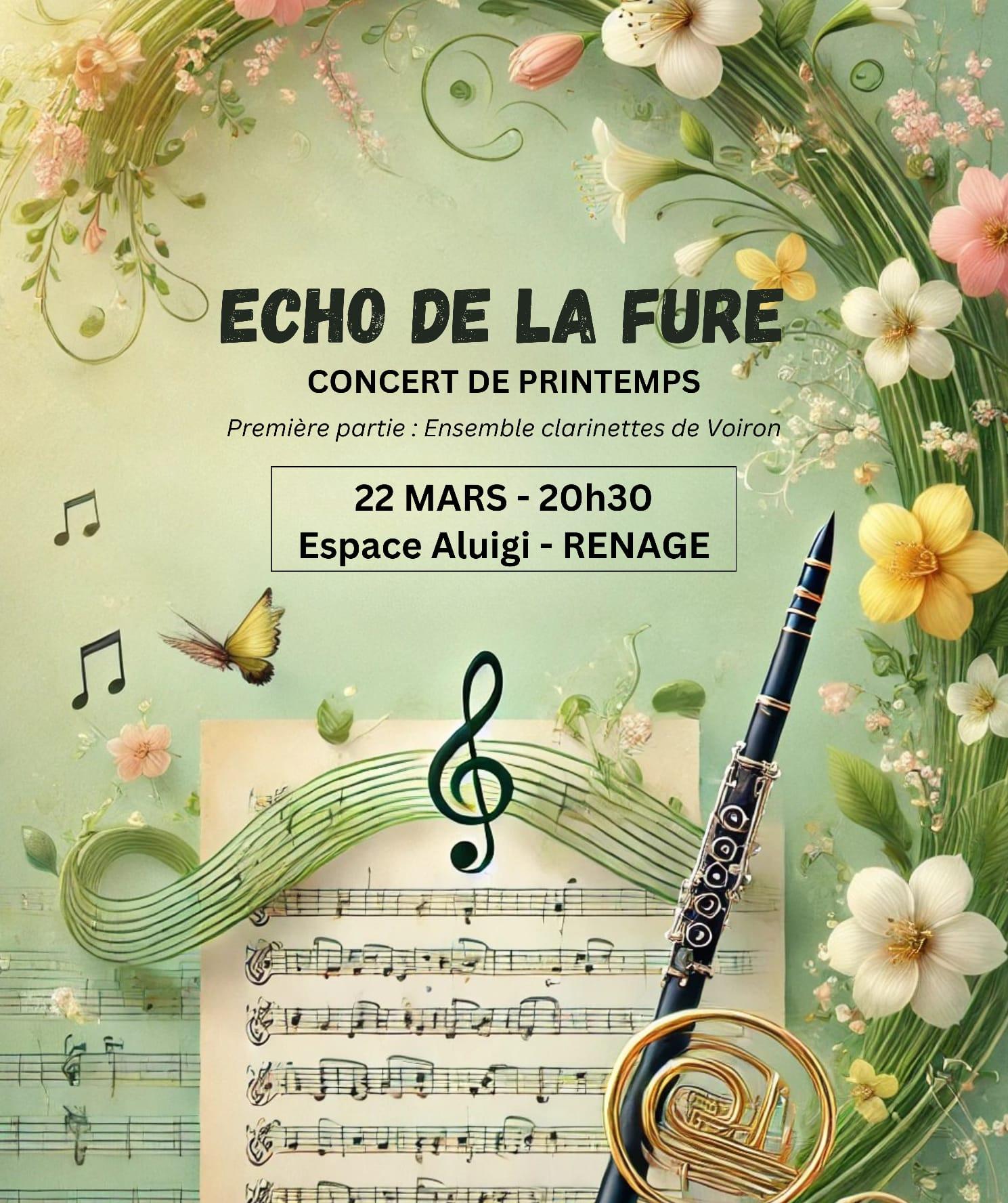 Image de couverture - [🎵CONCERT DE PRINTEMPS - ECHO DE LA FURE]