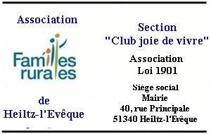 Image de couverture - Club joie de vivre d'Heiltz-l'Evêque: Programmation 2023