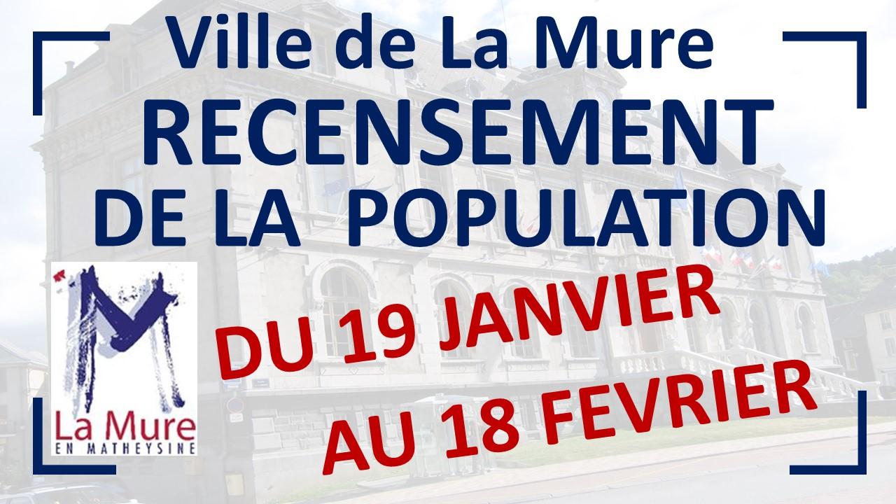 Image de couverture - LA MURE - RECENSEMENT DE LA POPULATION