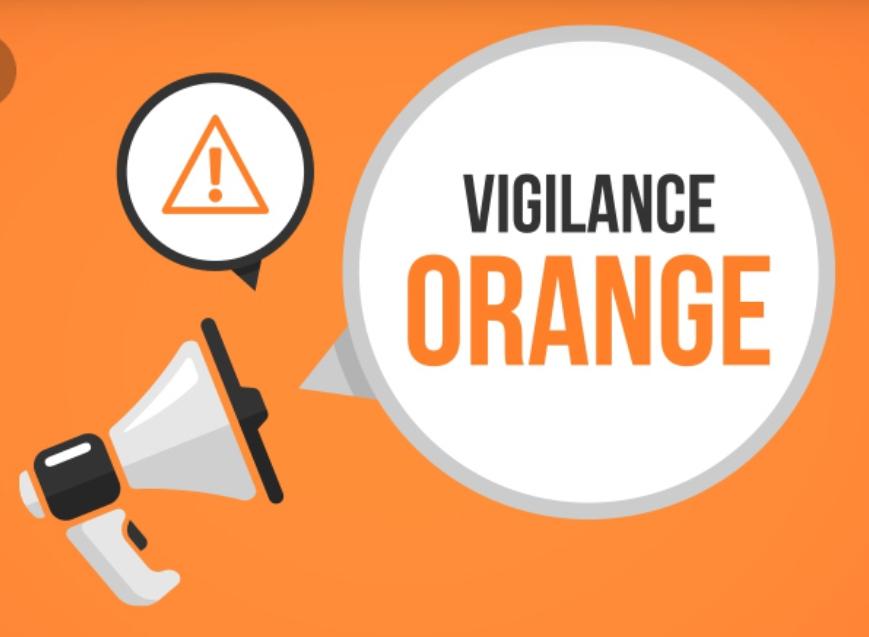 Image de couverture - Vigilance orange