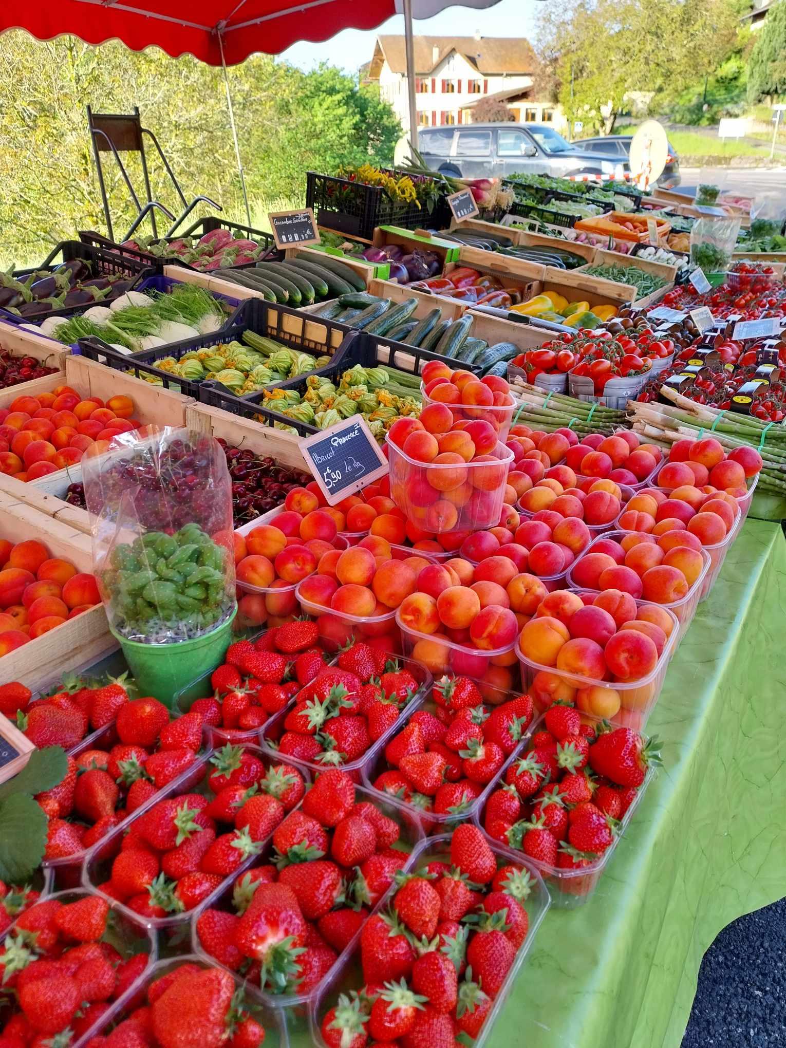 Image de couverture - Marché estival