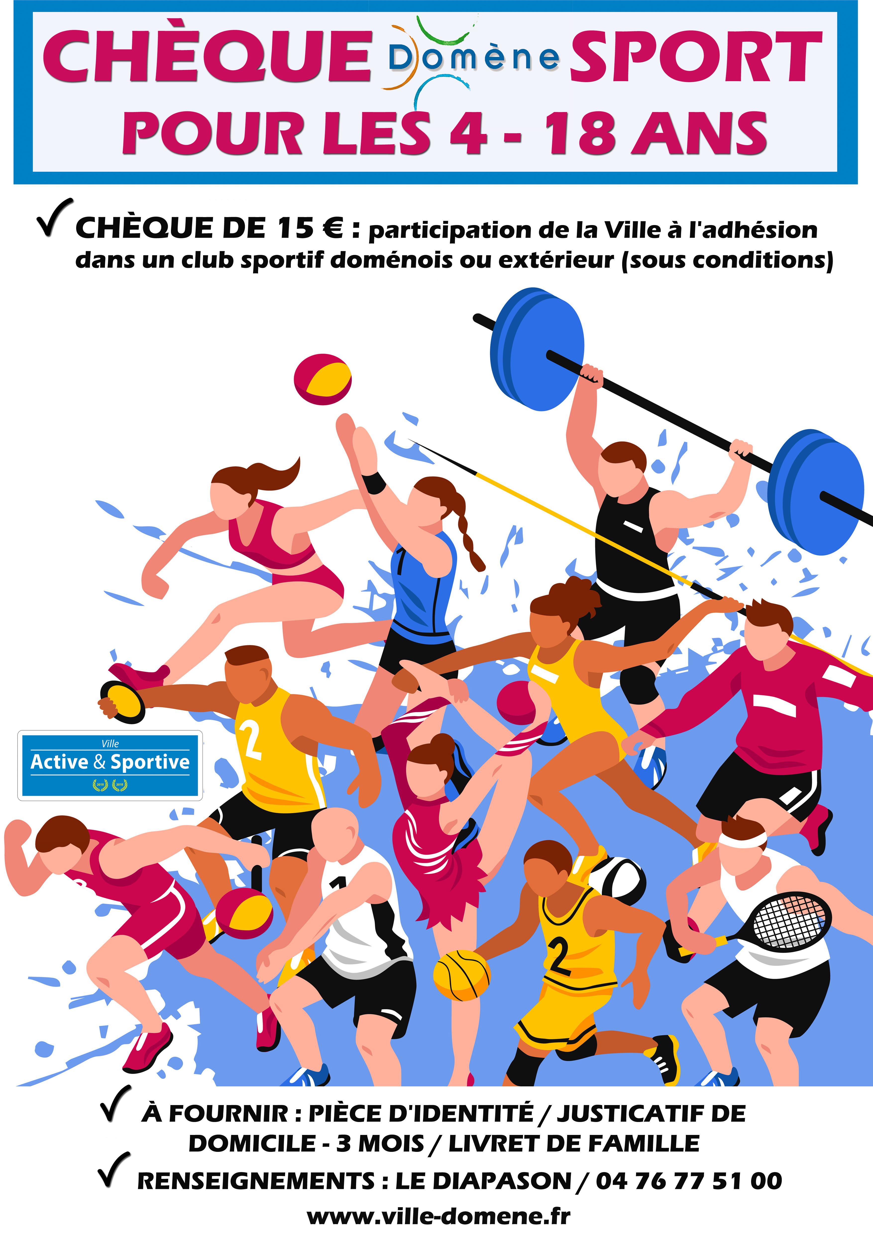 Image de couverture - Chèque Domène Sport