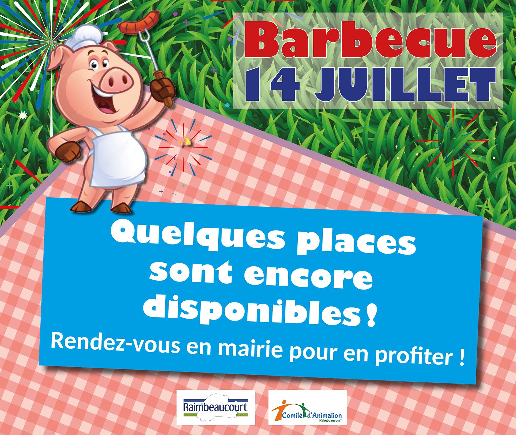 Image de couverture - Réservation pour le barbecue du 14 juillet