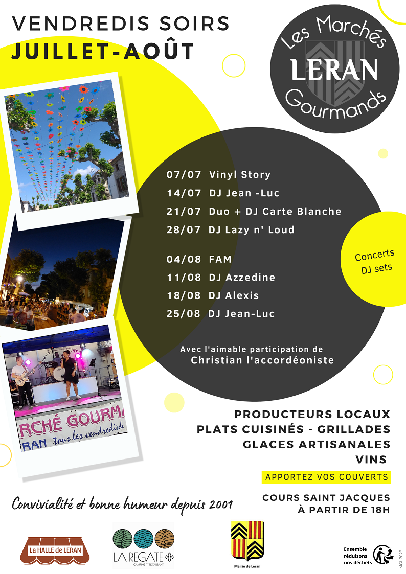 Image de couverture - Marchés Gourmands de Léran : C'est reparti !