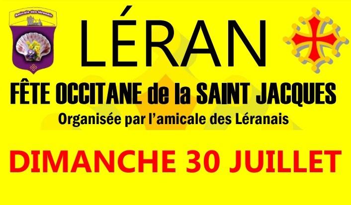 Image de couverture - Fête Occitane de la Saint-Jacques le dimanche 30 juillet à Léran