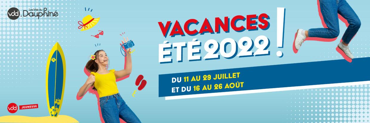 Image de couverture - Jeunesse Vals du Dauphiné - programme vacances Eté 2022