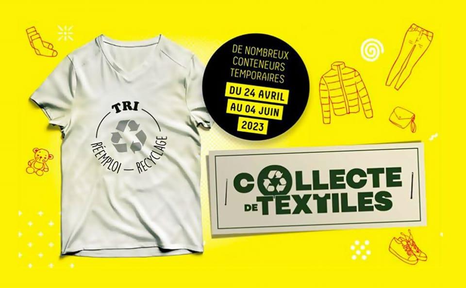 Image de couverture - Collecte de textiles en cours prorogée jusqu'au 15 juin prochain