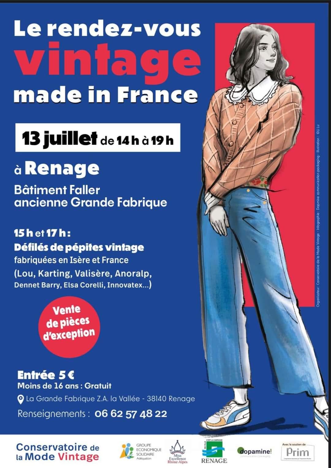 Image de couverture - [LE RDV VINTAGE DU PRÊT- À - PORTER]