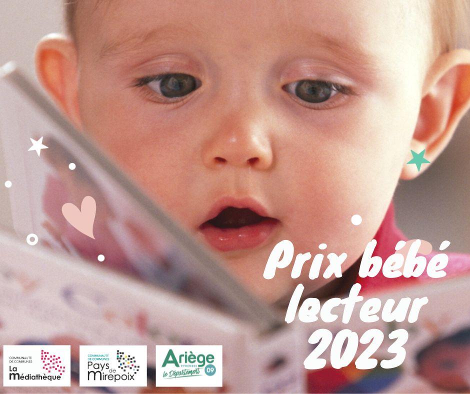 Image de couverture - Prix des bébés lecteurs 2023