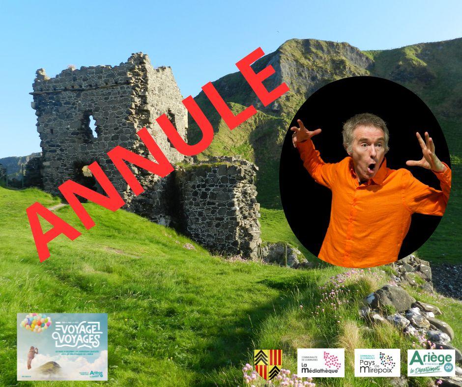 Image de couverture - Spectacle annulé : Dis-moi un conte... Irlande ! - samedi 11 mars à 15h