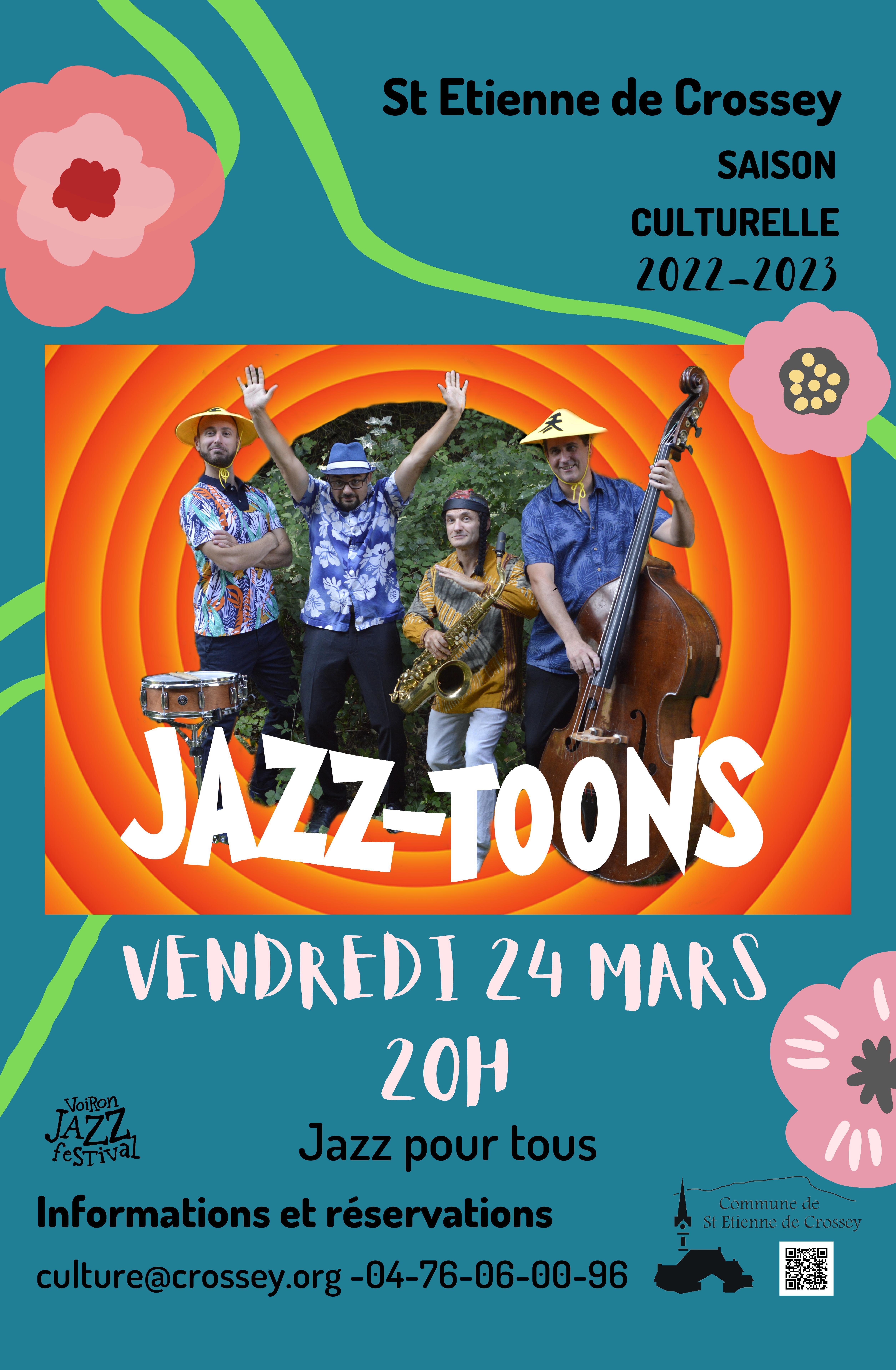 Image de couverture - Saison culturelle "Jazz-Toons"