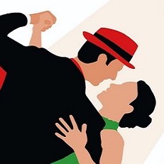 Image de couverture - Loisin - 30 mars - soirée dansante italienne - 19:00 - salle des fêtes.