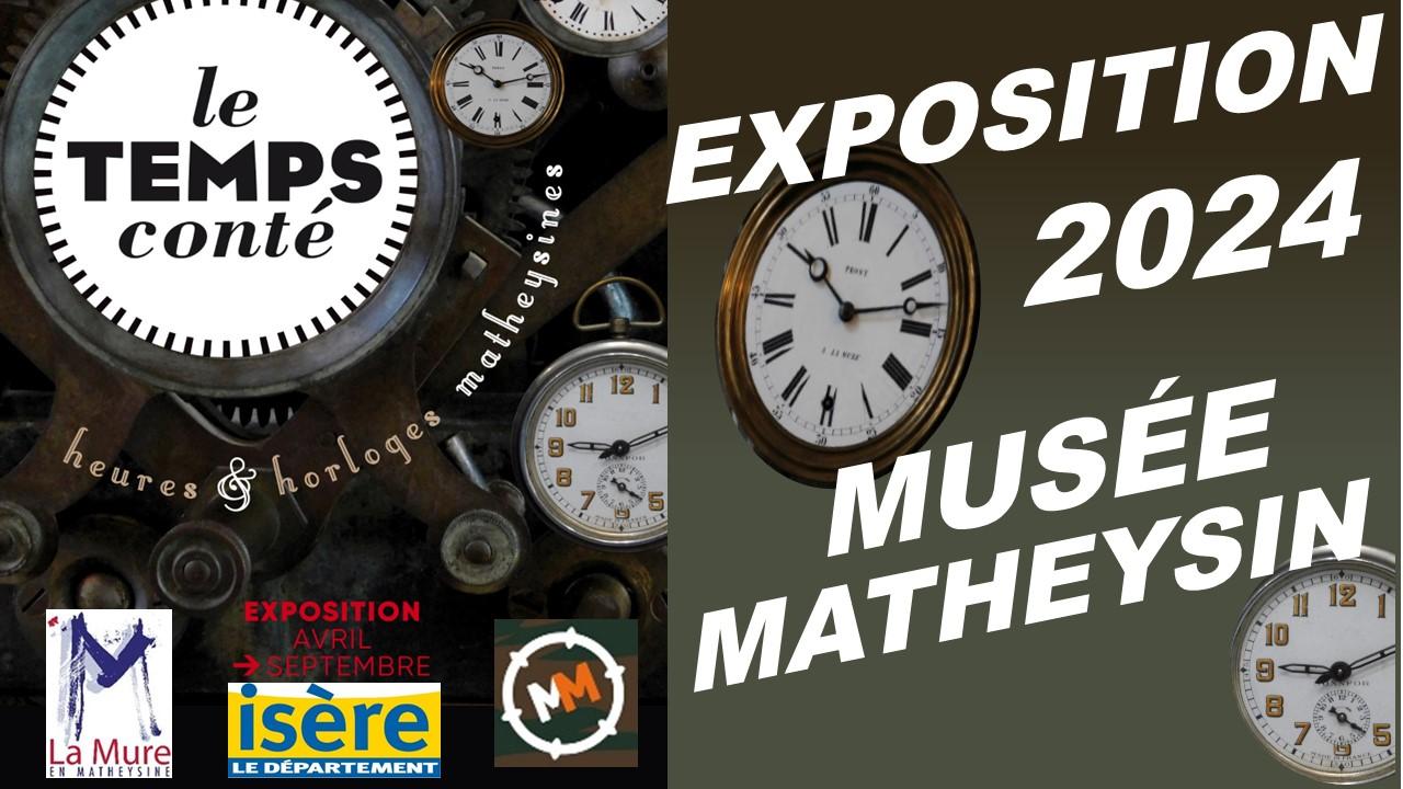 Image de couverture - MUSEE MATHEYSIN "EXPO LE TEMPS CONTE" 2024