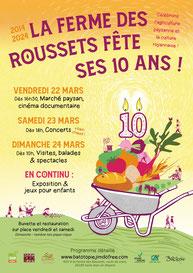 Image de couverture - La ferme de Roussets fête ses 10 ans !