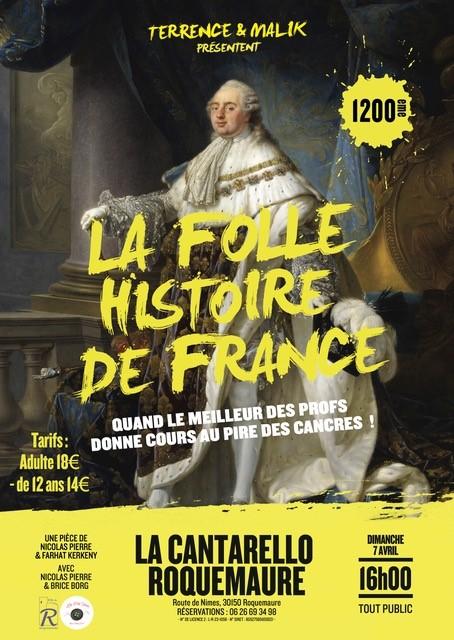 Image de couverture - LA FOLLE HISTOIRE DE FRANCE