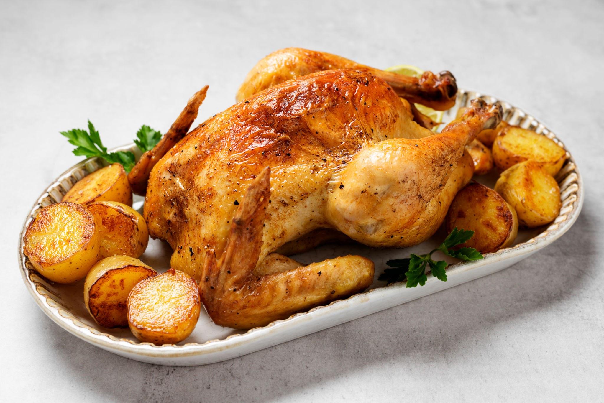 Image de couverture - Poulets rôtis aux Halles de Léran
