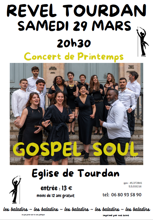 Image de couverture - SOIRÉE GOSPEL