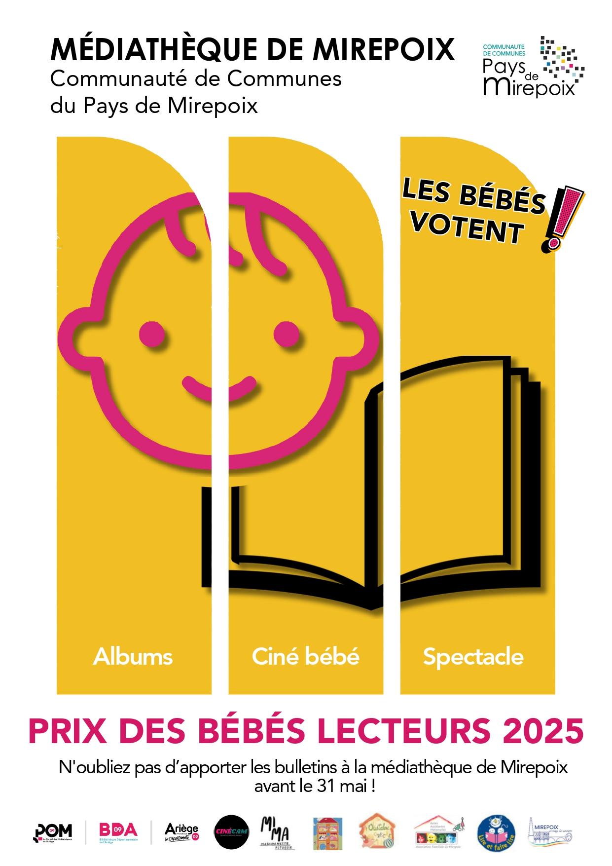 Image de couverture - Prix des bébés lecteurs 2025
