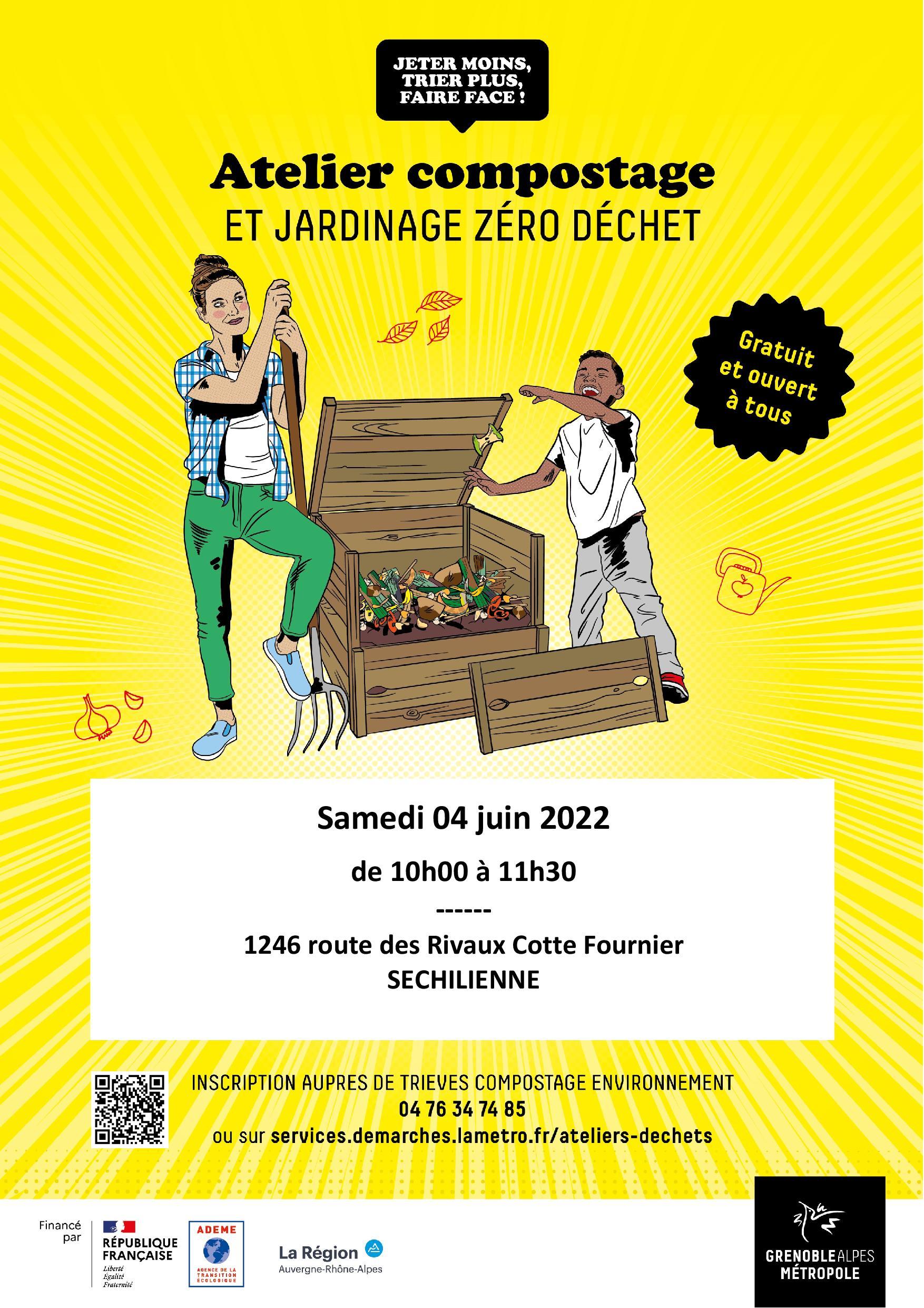 Image de couverture - Atelier compostage et jardinage zéro déchet