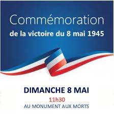Image de couverture - Commémoration de l'armistice du 8 mai 1945: