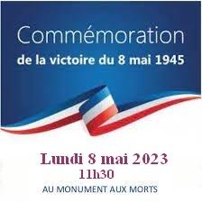 Image de couverture - Commémoration de l'armistice du 8 mai 1945