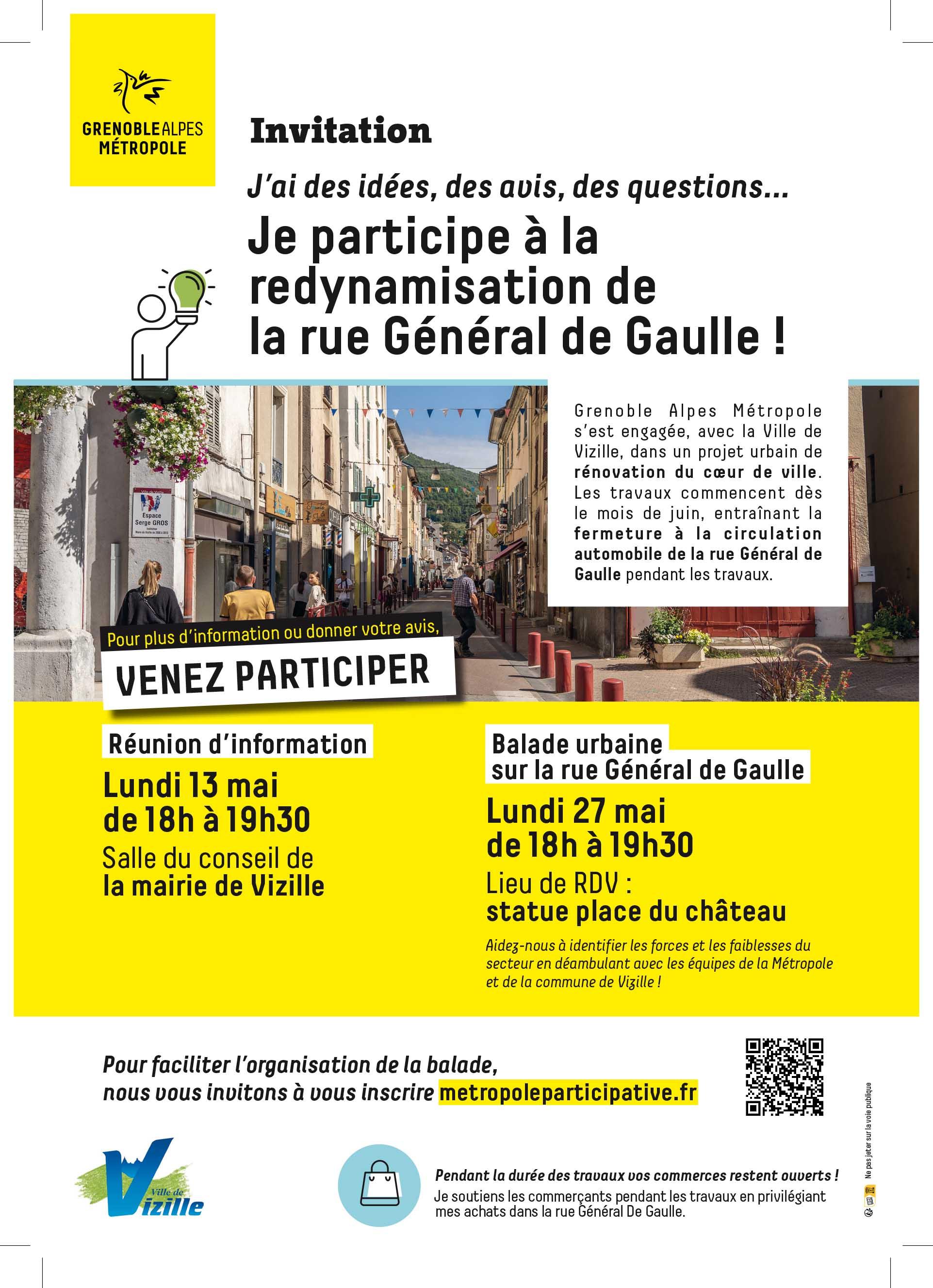 Image de couverture - Redynamisation de la rue Général de Gaulle