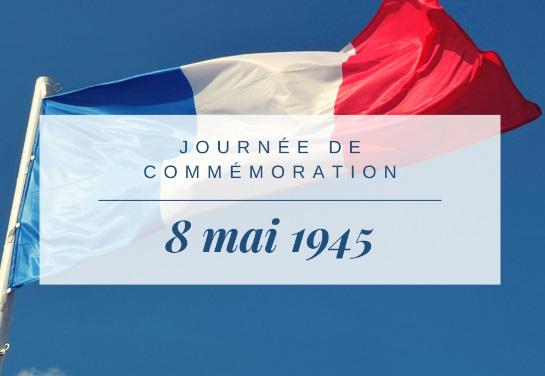 Image de couverture - Invitation à la Cérémonie du 8 mai 1945