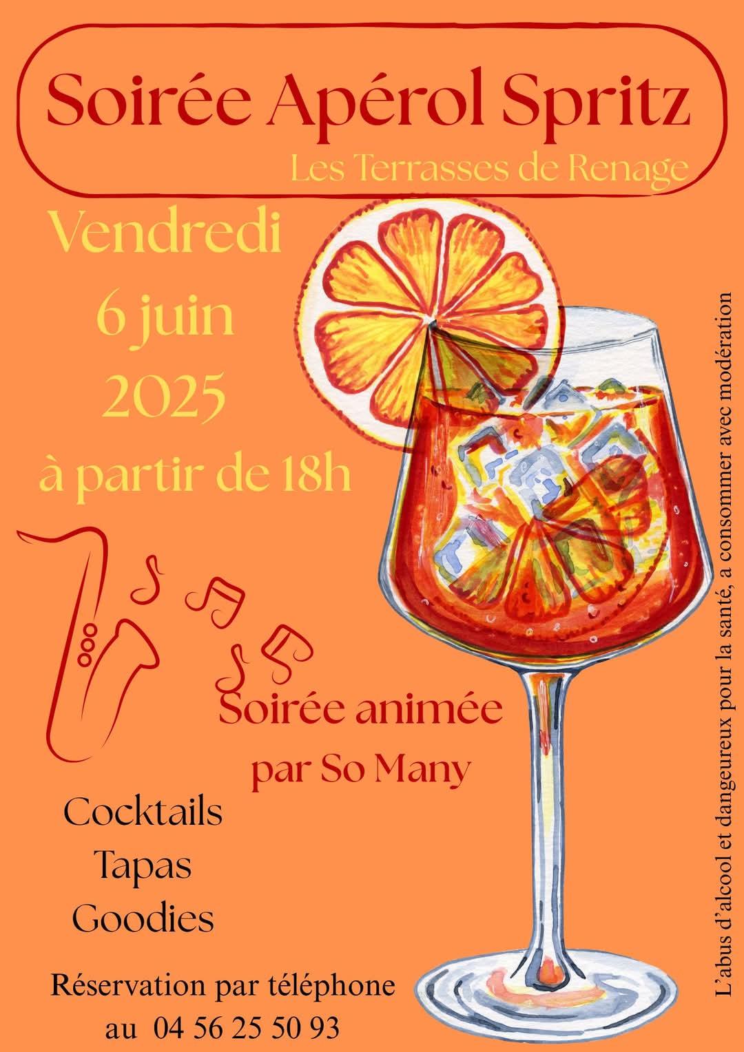 Image de couverture - [SOIRÉE AUX TERRASSES DE RENAGE 🍹