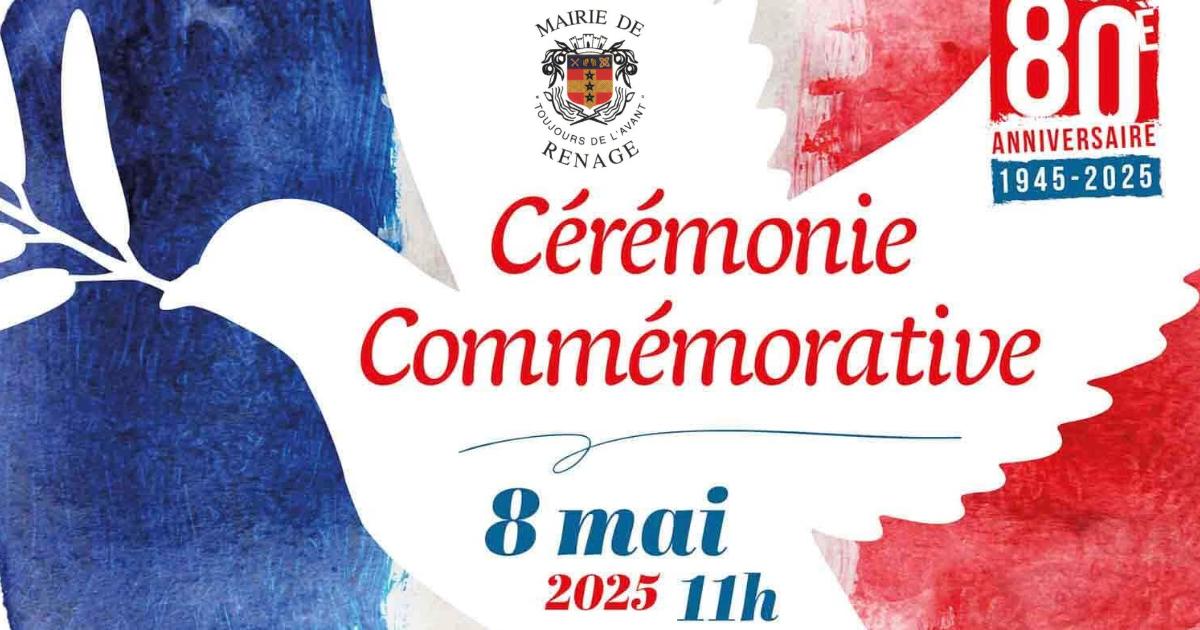 Image de couverture - [🇫🇷 RENAGE | CÉRÉMONIE DU 8 MAI 2025🕊️ 80 ans de la Libération : un moment fort de mémoire et d’unité]