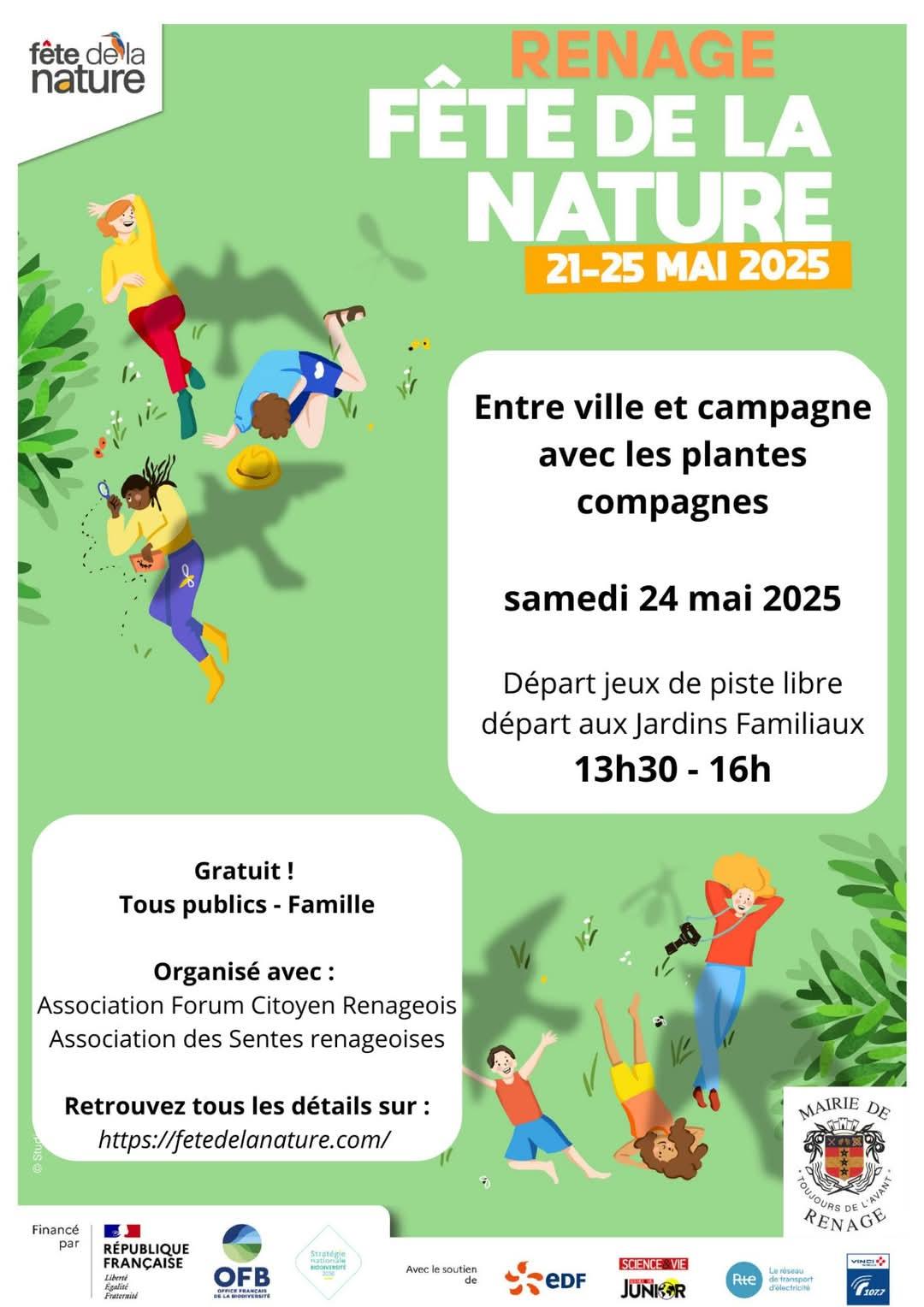 Image de couverture - [🌿LA FÊTE DE LA NATURE REVIENT À RENAGE 🌿]