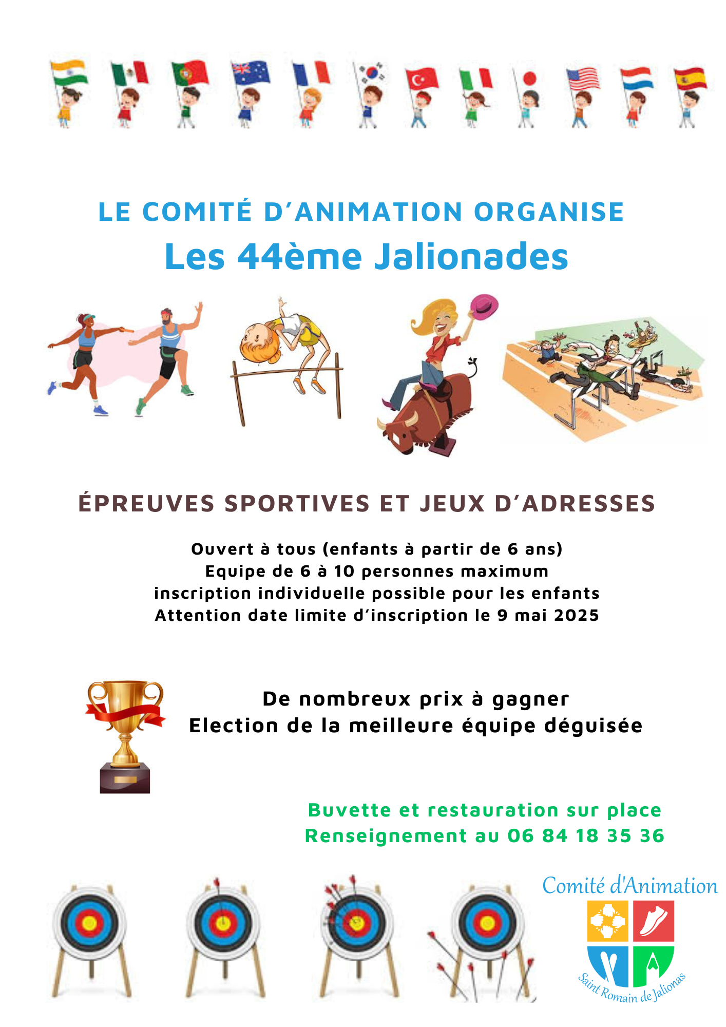 Image de couverture - JALIONADES le 25 mai, rappel date limite des inscriptions le 9 mai !