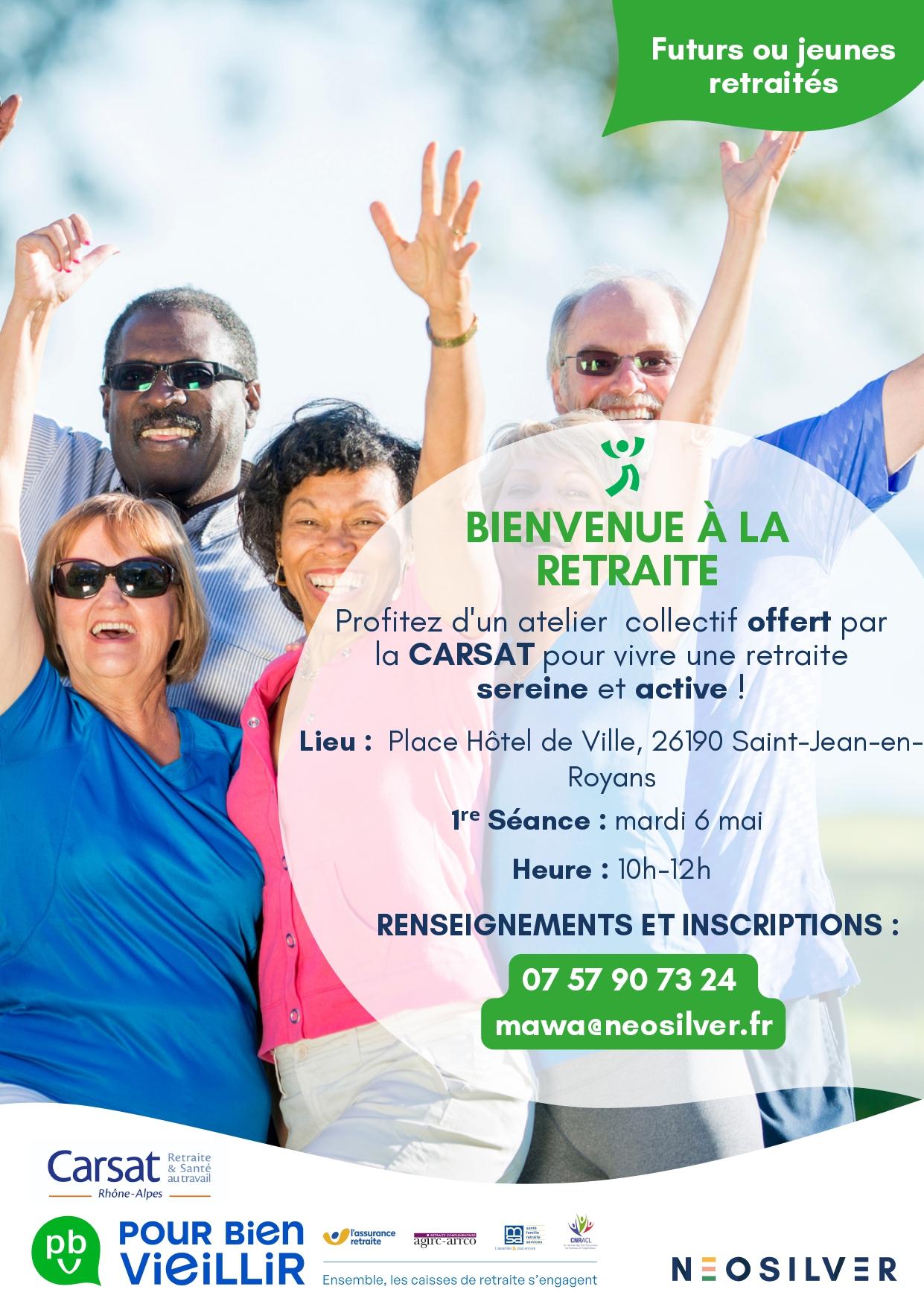 Image de couverture - Bienvenue à la retraite !