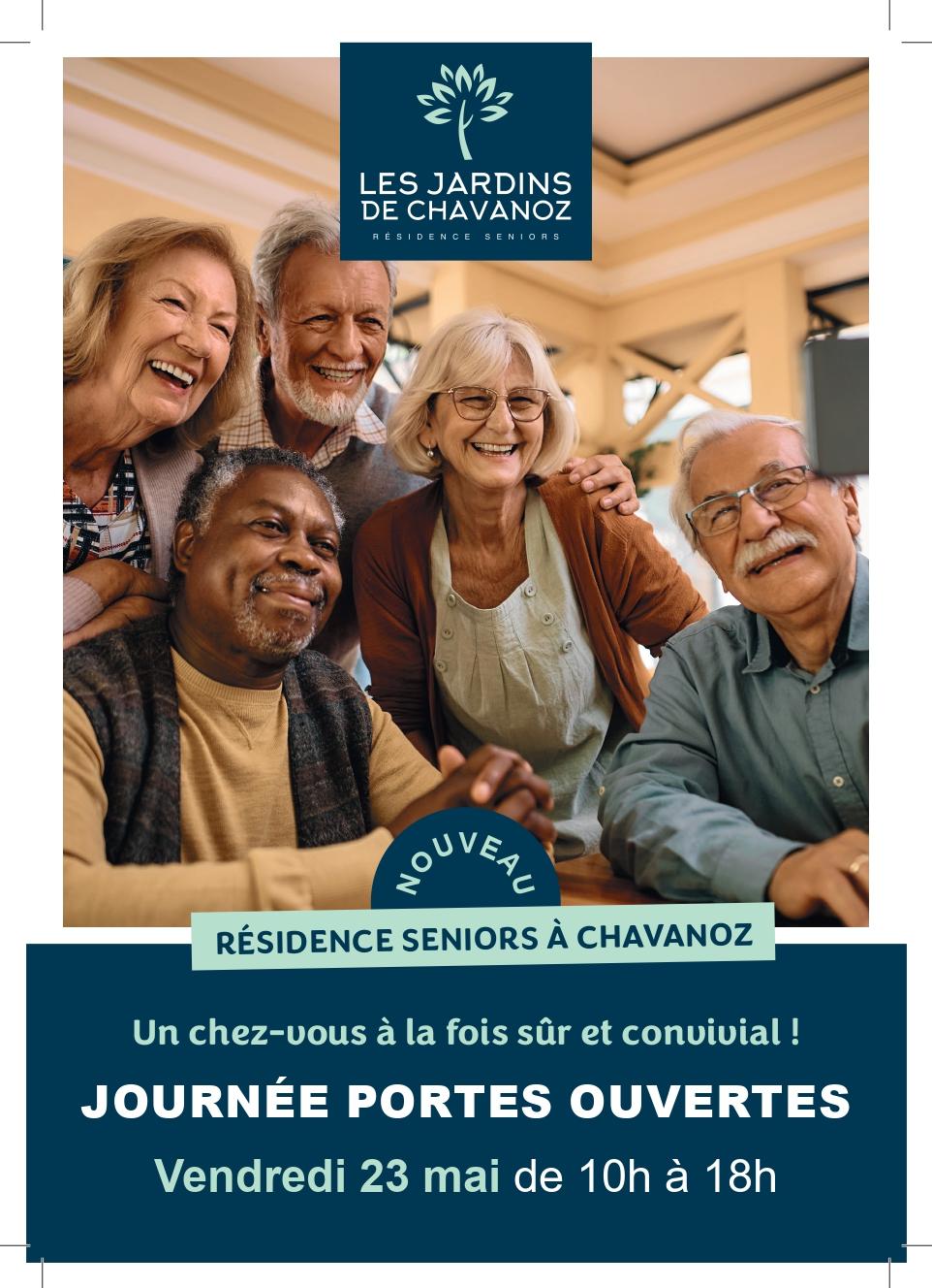 Image de couverture - JOURNEE PORTES OUVERTES RESIDENCE SENIORS  Vendredi 23 Mai 2025 de 10H00 à 18H00