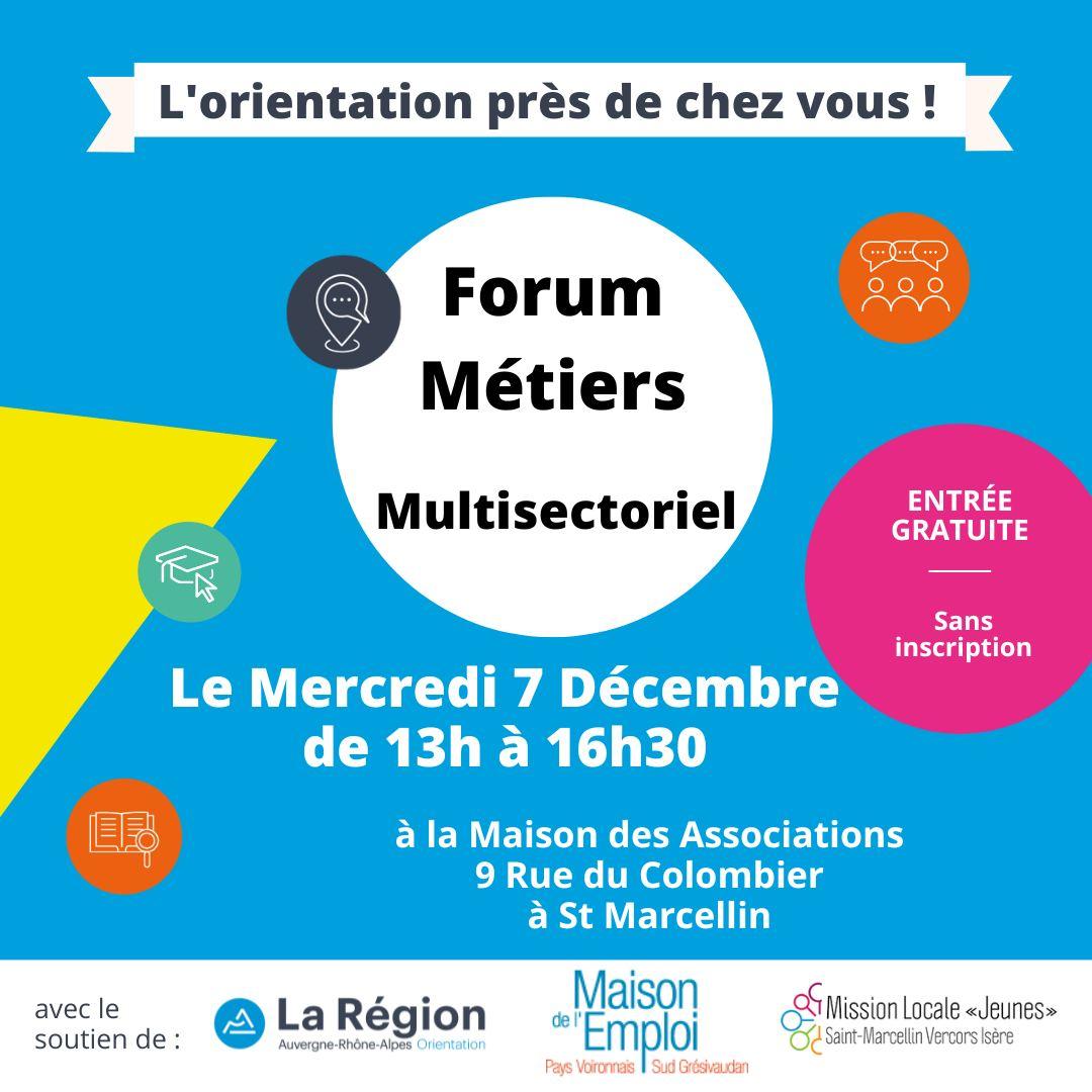 Image de couverture - Un Forum métiers multi-sectoriel à St Marcellin