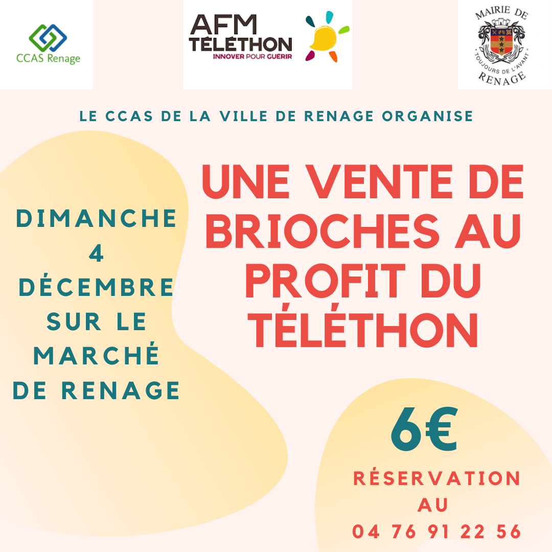 Image de couverture - [TELETHON- VENTE DE BRIOCHES]